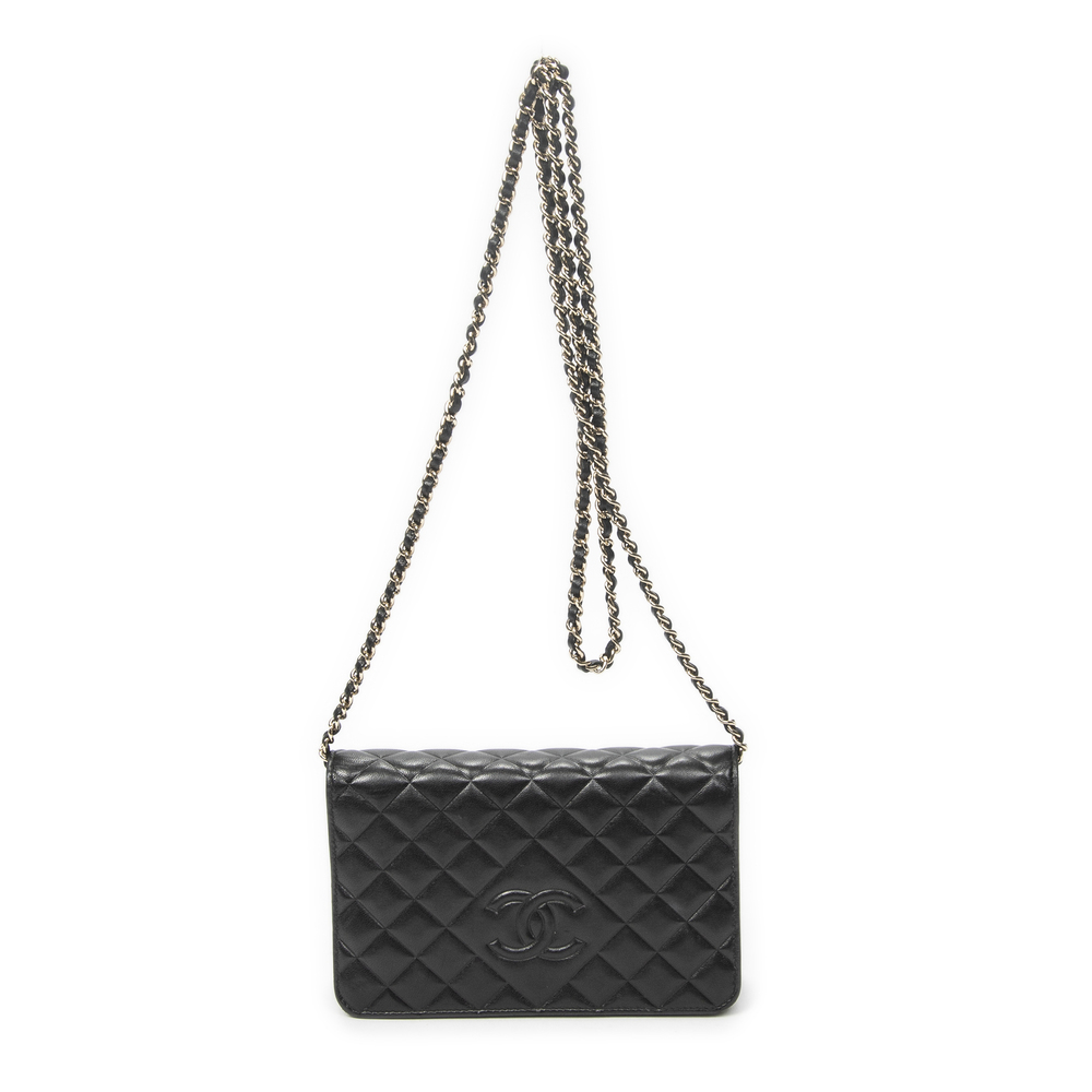 Chanel CC Diamond Wallet On Chain